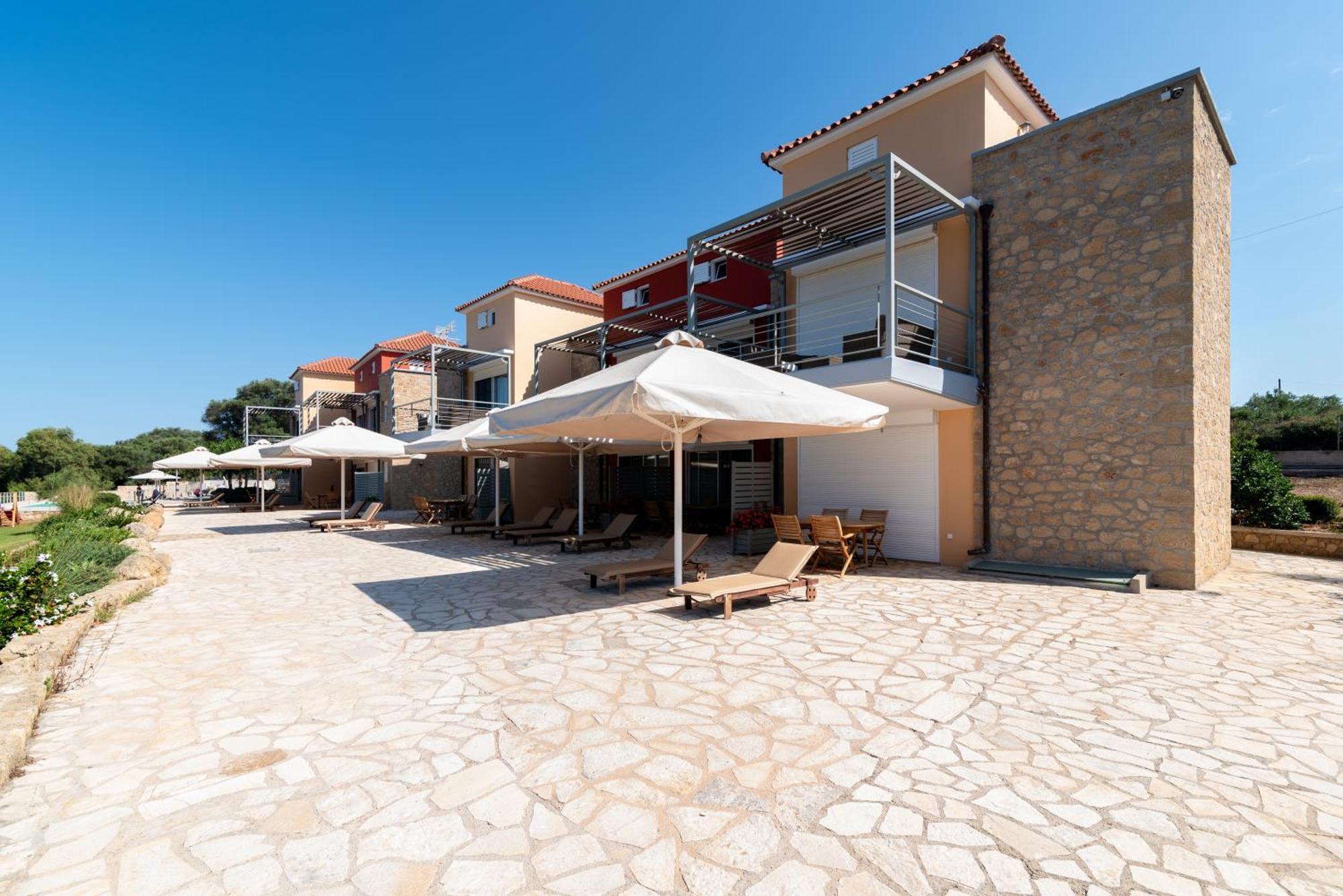 Dialiskari Villas Marathópoli Kültér fotó